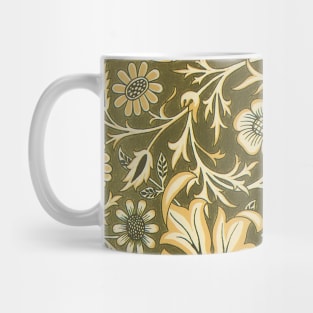 Cherwell by William Morris, Vintage Textile At Mug